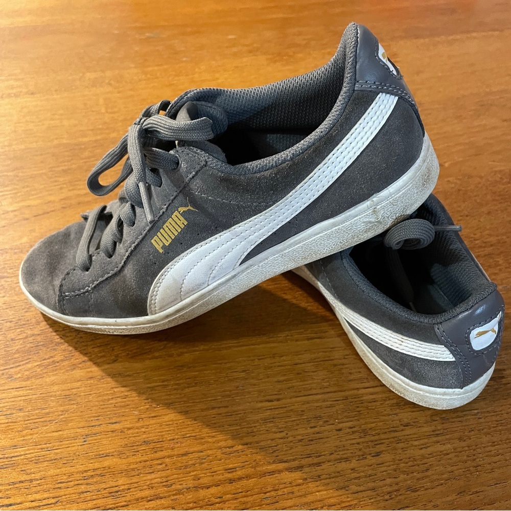 Puma gray sneakers